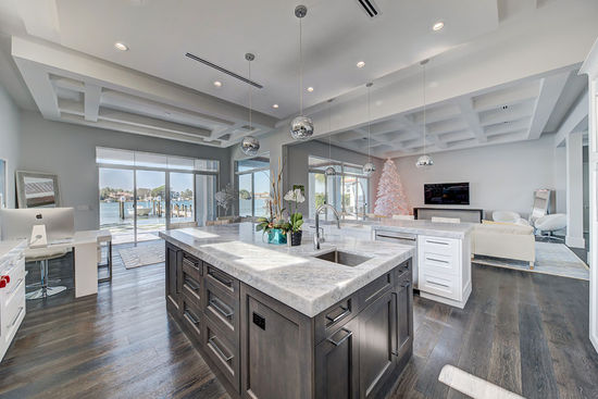 large luxurious kitchen