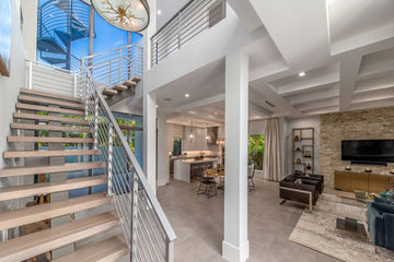 Interior view of the living room