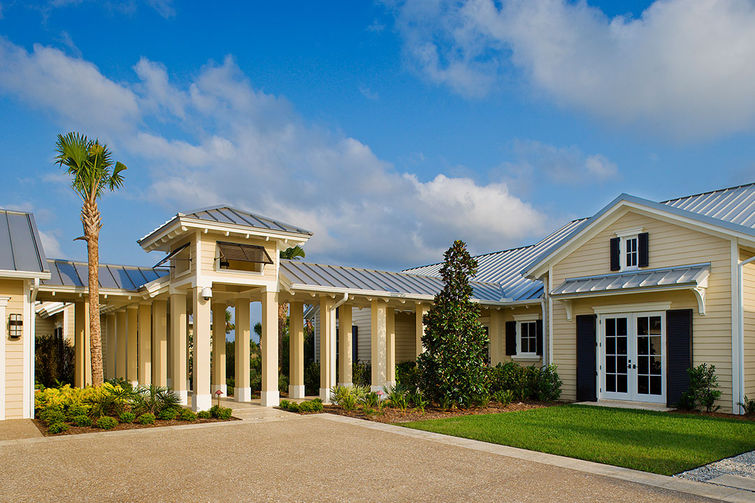 front view of the property